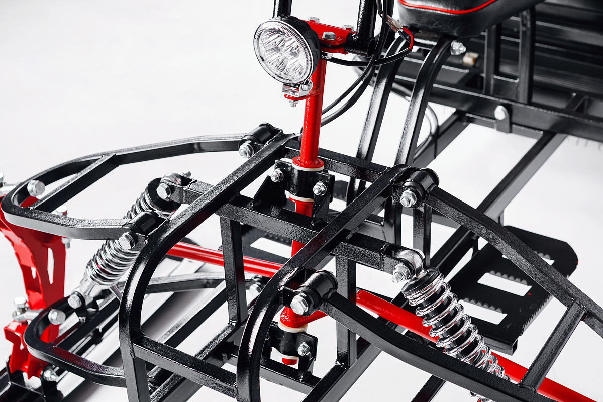 Лыжный модуль IKUDZO с подогревом ручек пластиковые лыжи в Балашихе