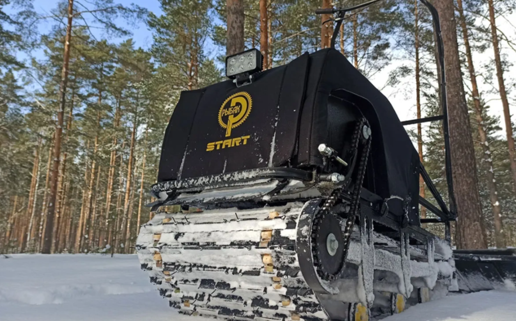 Мотобуксировщик РЫБАК СТАРТ Lifan 15 л.с (тканный капот) в Балашихе