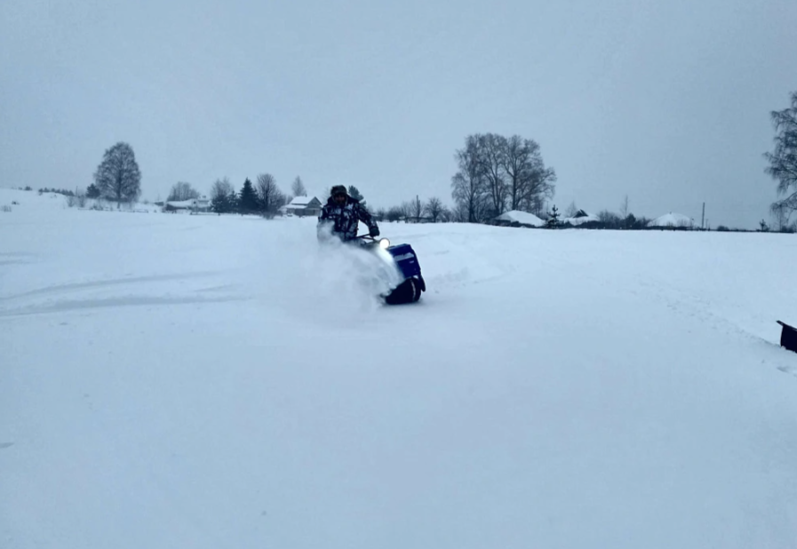 Мотобуксировщик Альбатрос-XLV 9 мини, тележки, 1250 мм в Балашихе