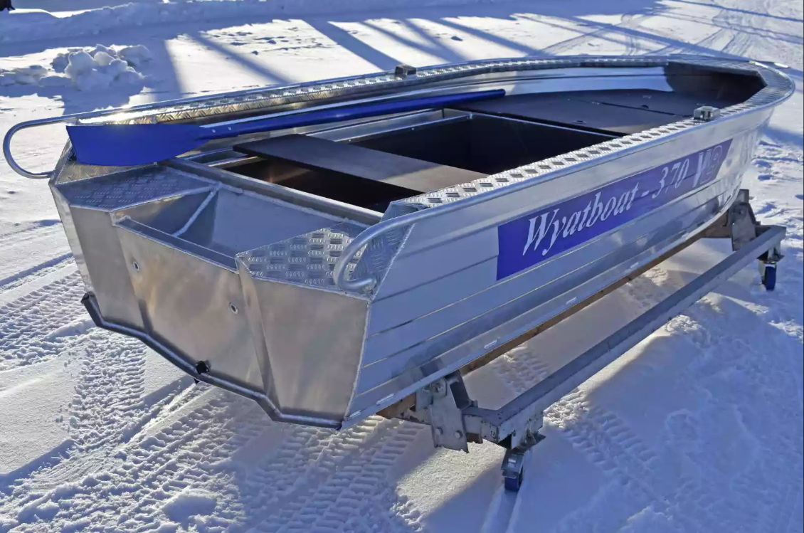 Алюминиевая лодка Wyatboat-370 Р FISH в Балашихе