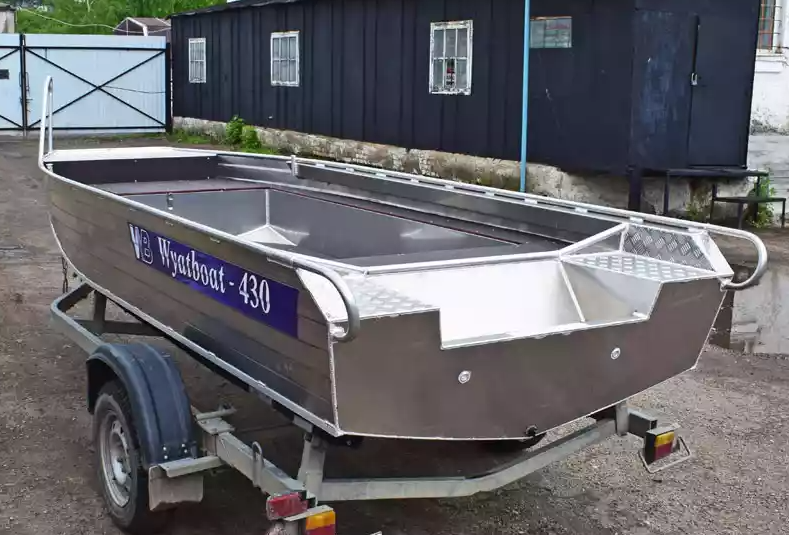 Алюминиевая лодка  Wyatboat-430 Master в Балашихе