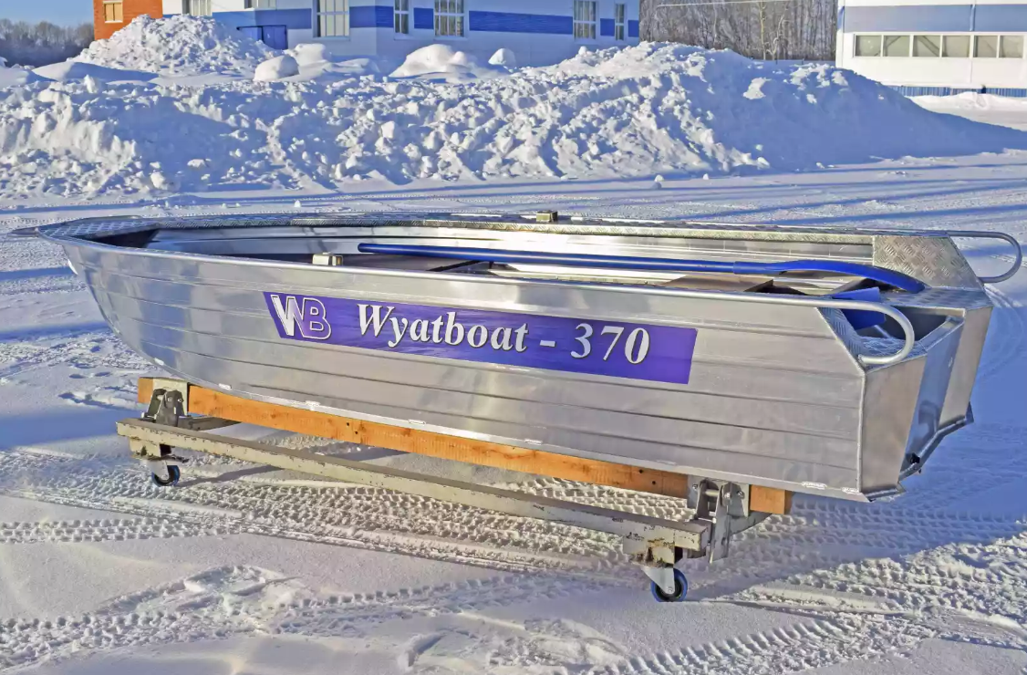 Алюминиевая лодка Wyatboat-370 Р FISH в Балашихе