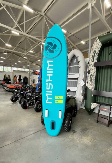 SUP (САП) Доска MISHIMO PRO-MAX Light Teal 11,6’ (355см) в Балашихе