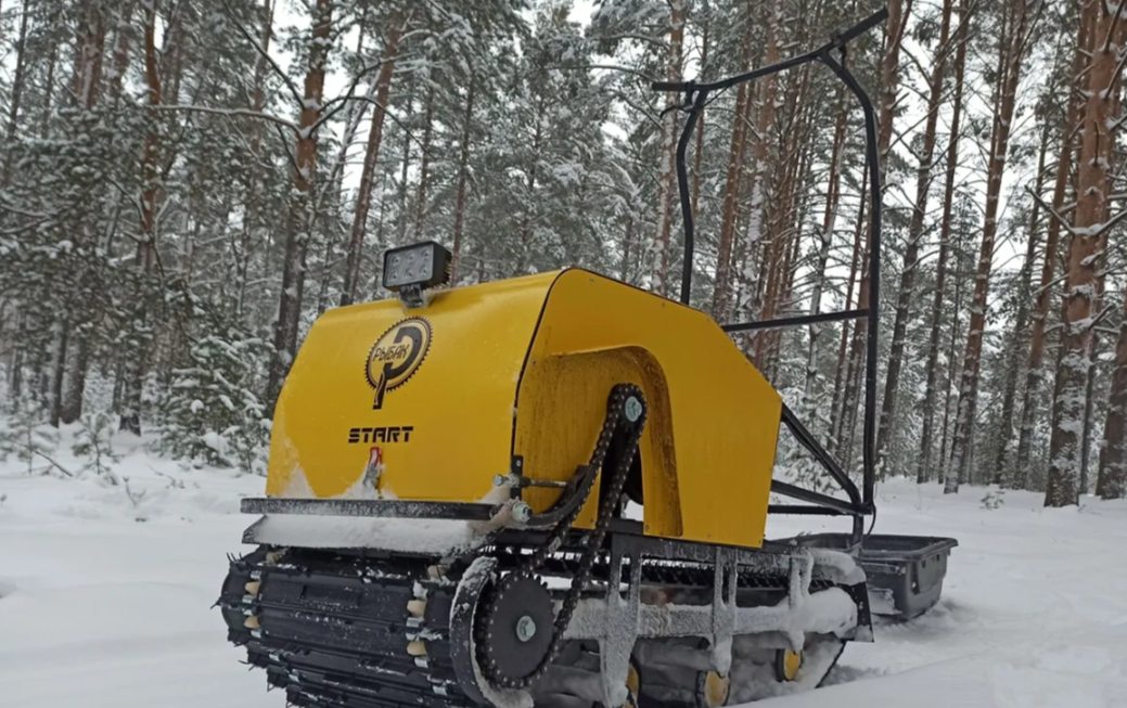 Мотобуксировщик РЫБАК СТАРТ Lifan 15 л.с. (металлический капот) в Балашихе