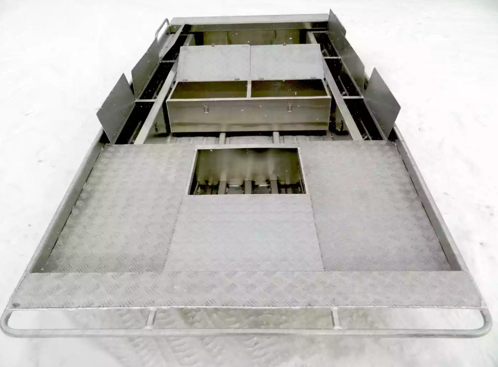 Алюминиевая лодка Wyatboat-390 Jonboat в Балашихе