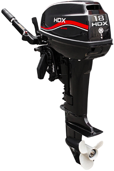 Лодочный мотор 2-х тактный HDX R series TE 18 BMS в Балашихе