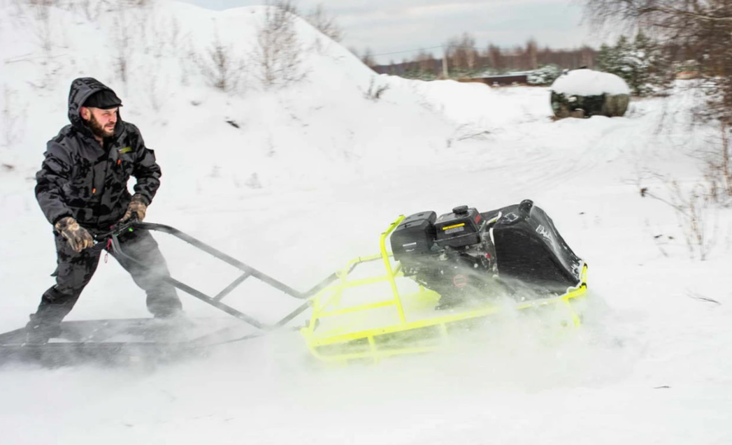 Мотобуксировщик Бурлак ХОЗЯИН-1 (капот металл) в Балашихе