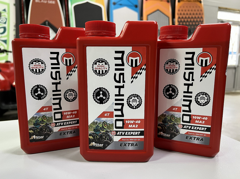 Масло MISHIMO 4T ATV EXPERT (EXTRA) 10w40 1 л в Балашихе