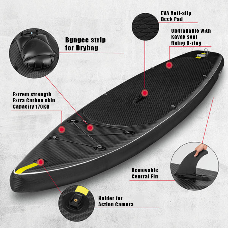SUP (САП) ДОСКА MISHIMO CARBON DARKSIDE 11’ (335СМ) в Балашихе