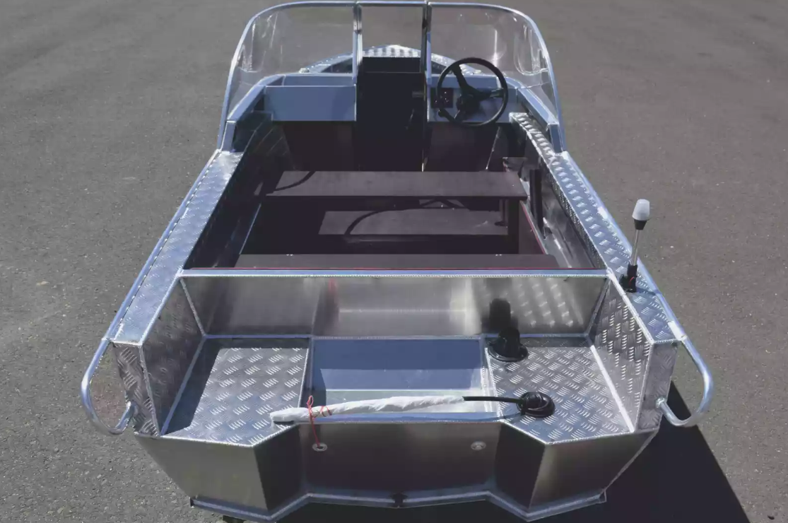 Алюминиевая лодка Wyatboat-390 DCM в Балашихе