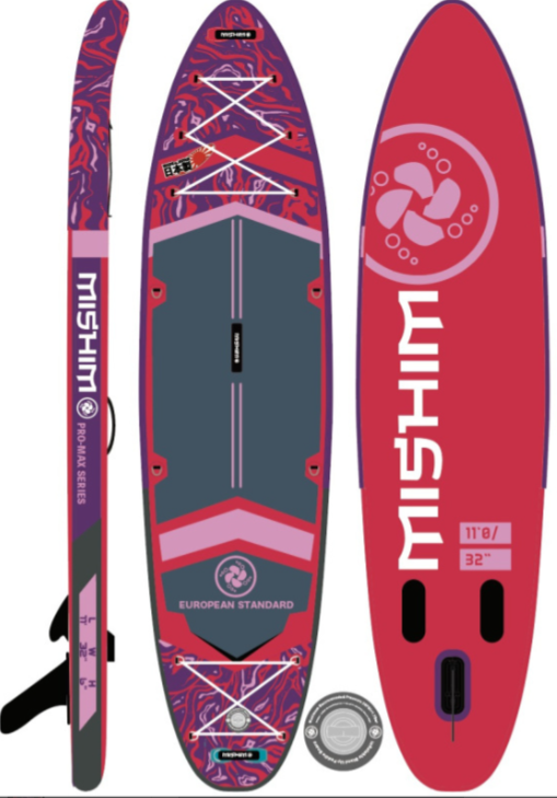 SUP (САП) Доска MISHIMO PRO-MAX Viva Magenta 10.6’ (320см) в Балашихе