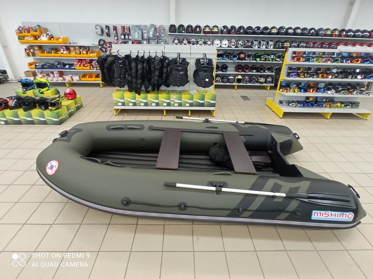 Лодка MISHIMO RIVER JET 460 под водомет в Балашихе