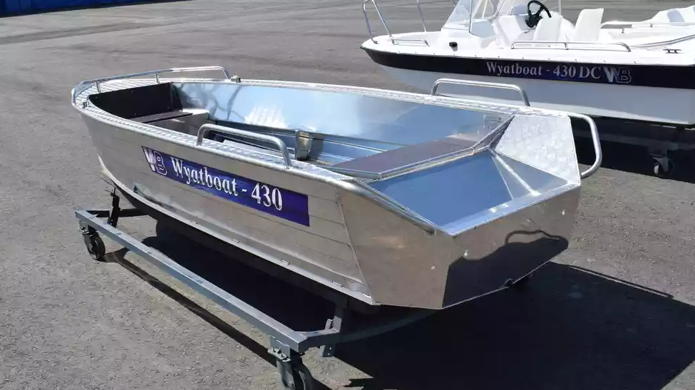 Алюминиевая лодка  Wyatboat-430М в Балашихе