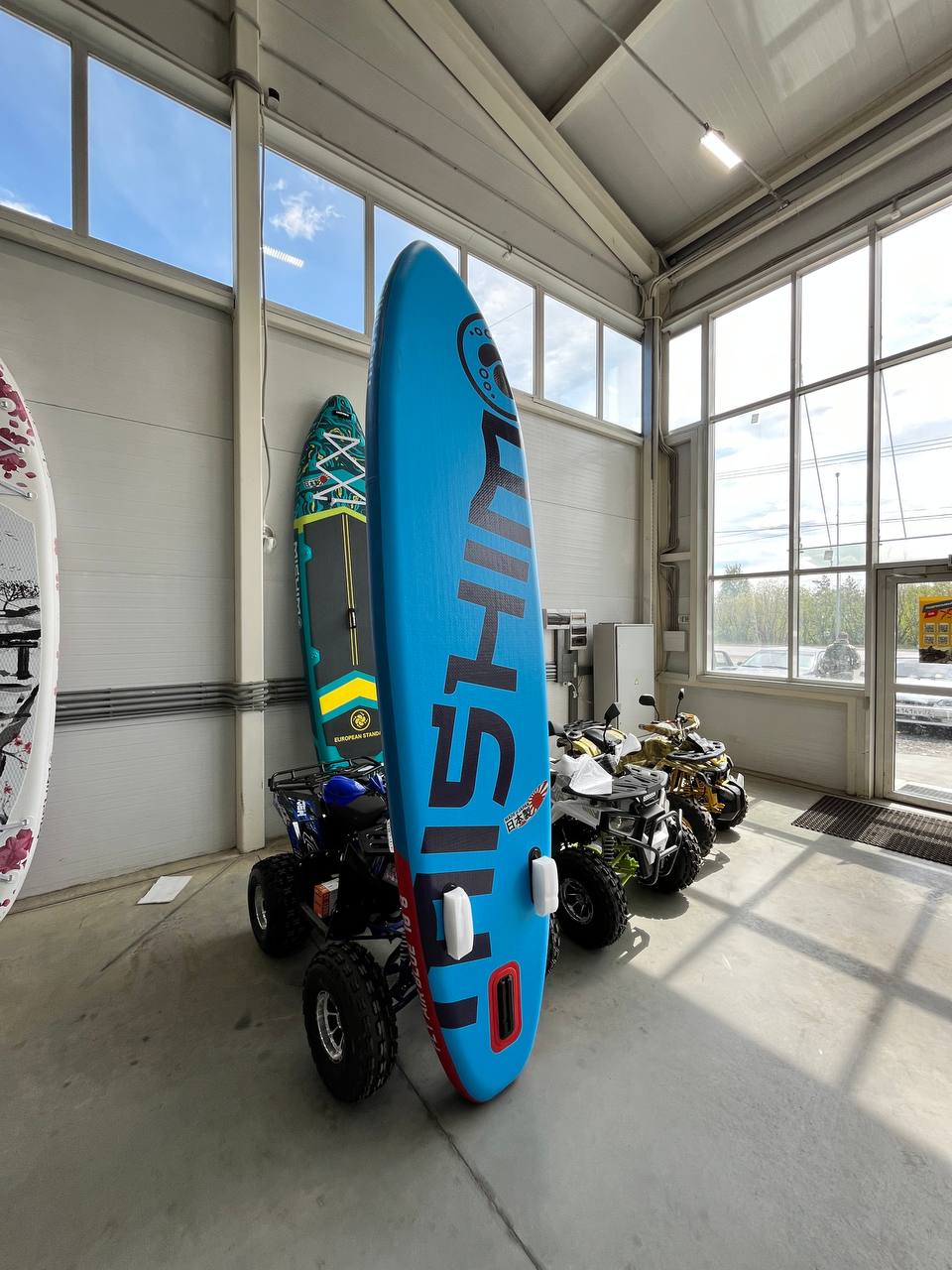 SUP (САП) Доска MISHIMO FLY AIR BLUE 10,8’ (330см) в Балашихе