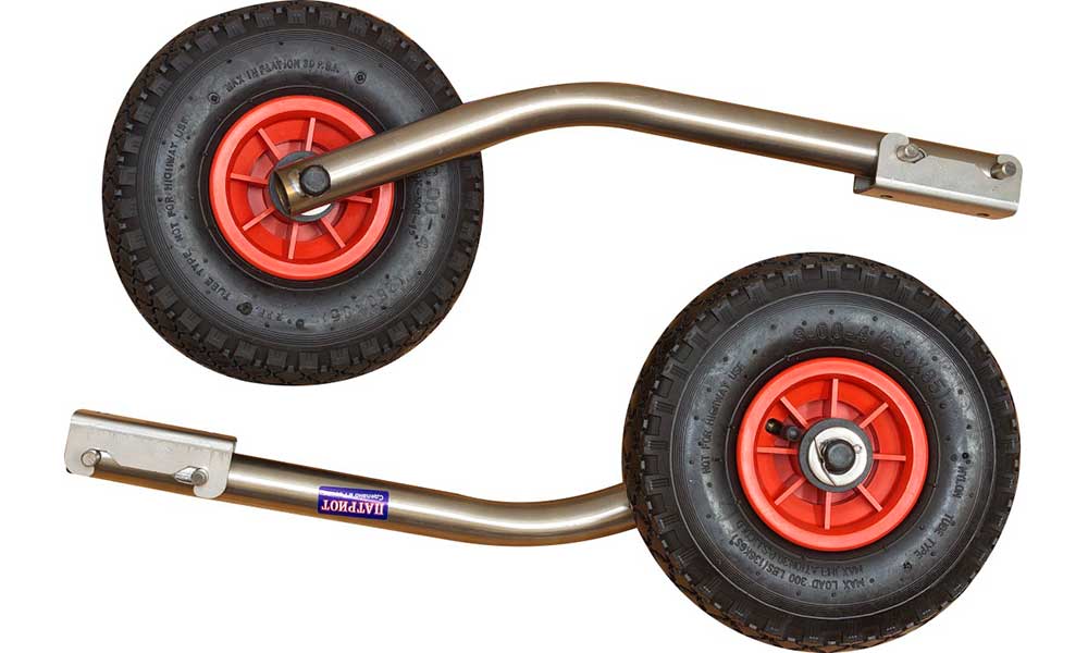 Транцевые колеса модульные удлиненные из нержавеющей стали в Балашихе