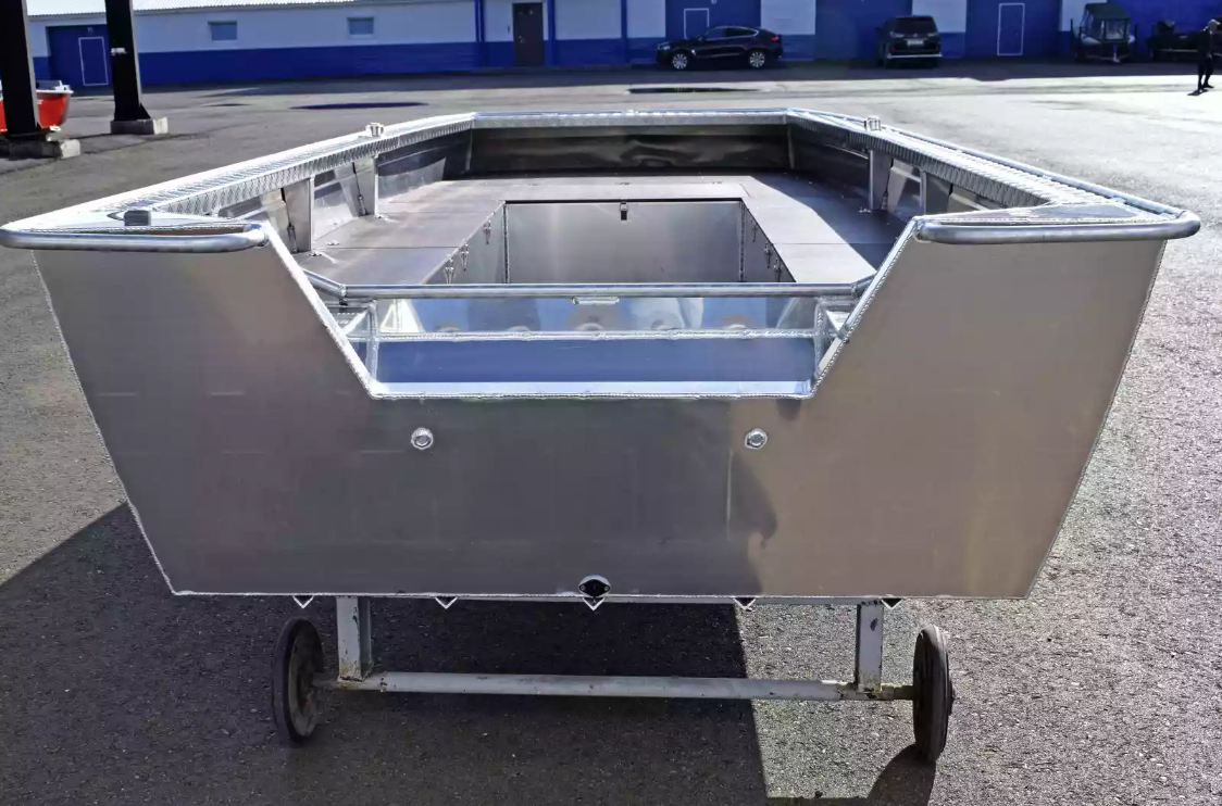Алюминиевая лодка Wyatboat-490 Jonboat в Балашихе