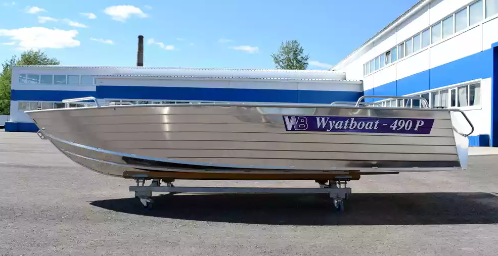 Алюминиевая лодка Wyatboat-490 P в Балашихе