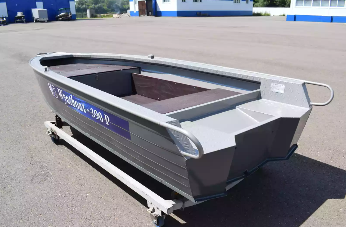 Алюминиевая лодка Wyatboat-390Р Fish в Балашихе