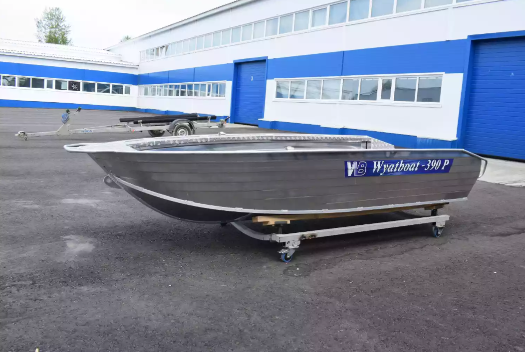 Алюминиевая лодка Wyatboat-390Р Увеличенный борт в Балашихе