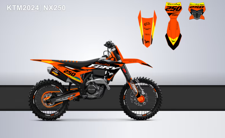 Кроссовый мотоцикл Sanchez Fury NX250 в Балашихе