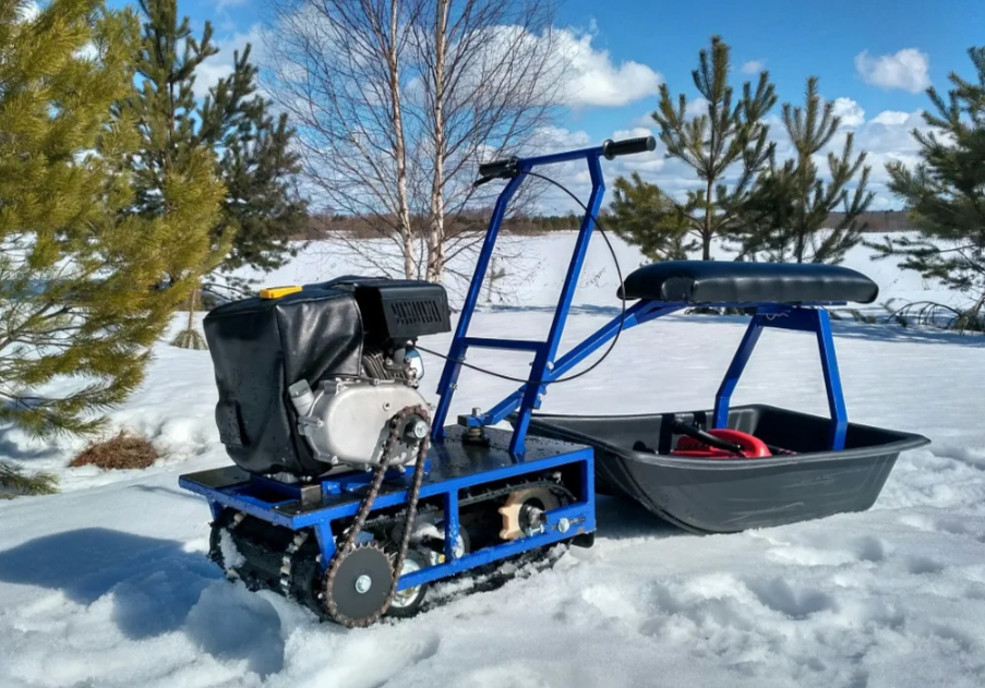 Мини-мотобуксировщик Альбатрос-М с фарой в Балашихе