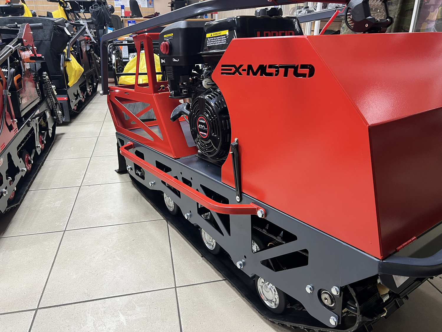 Мотобуксировщик EX-MOTO SNOWDOG S500 15л.с в Балашихе