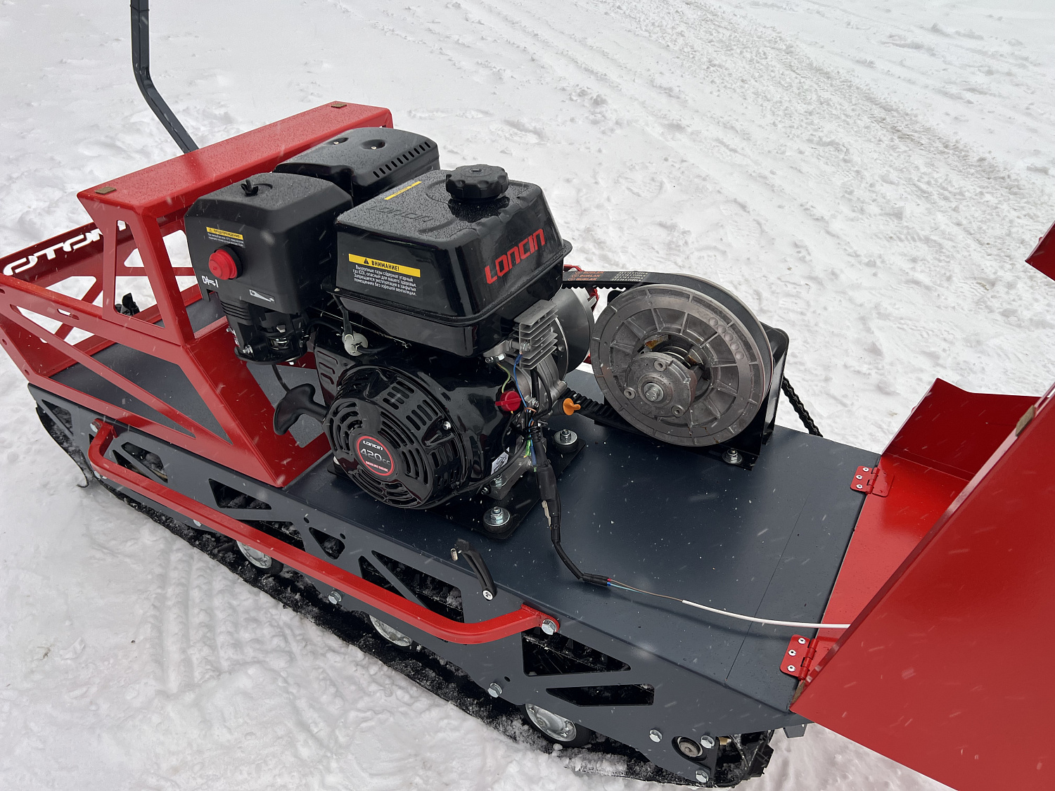 Мотобуксировщик EX-MOTO SNOWDOG S500 15л.с в Балашихе