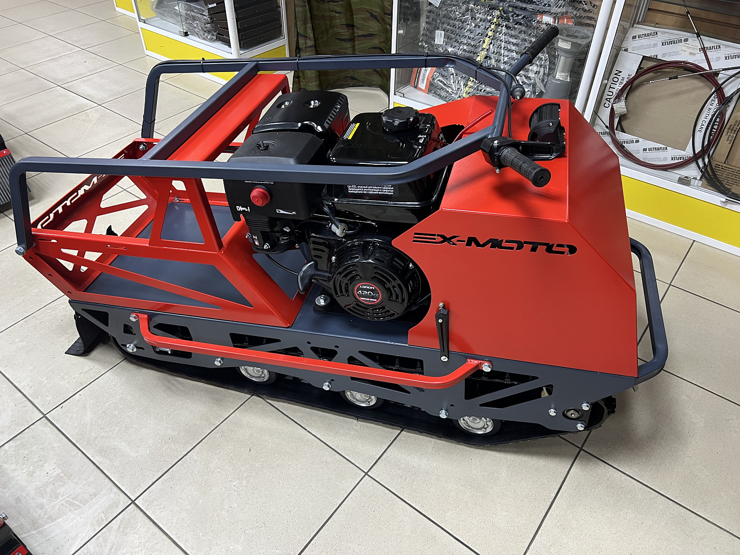 Мотобуксировщик EX-MOTO SNOWDOG S500 15л.с в Балашихе