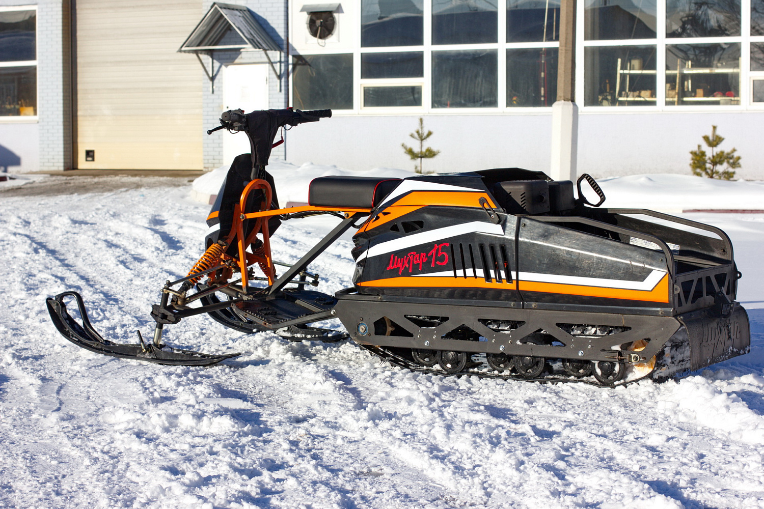 Мотобуксировщик IRBIS Мухтар 15 с лыжным модулем в комплекте в Балашихе