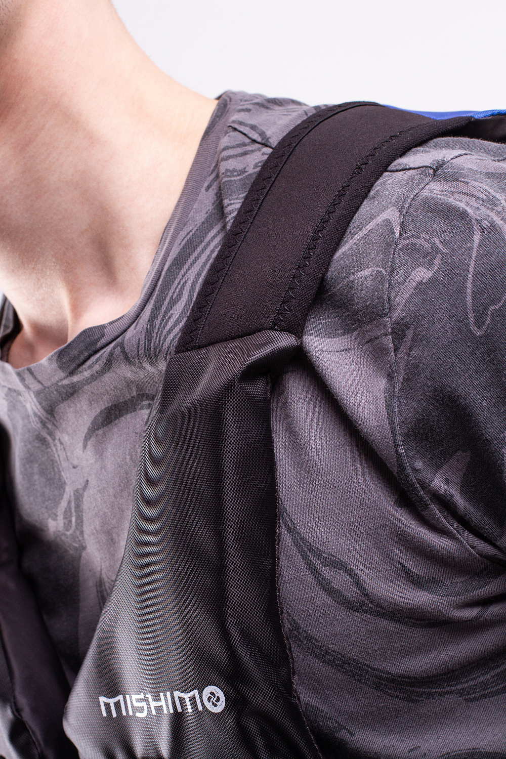 Жилет спасательный MISHIMO PRO Премиум качества Черно-синий в Балашихе