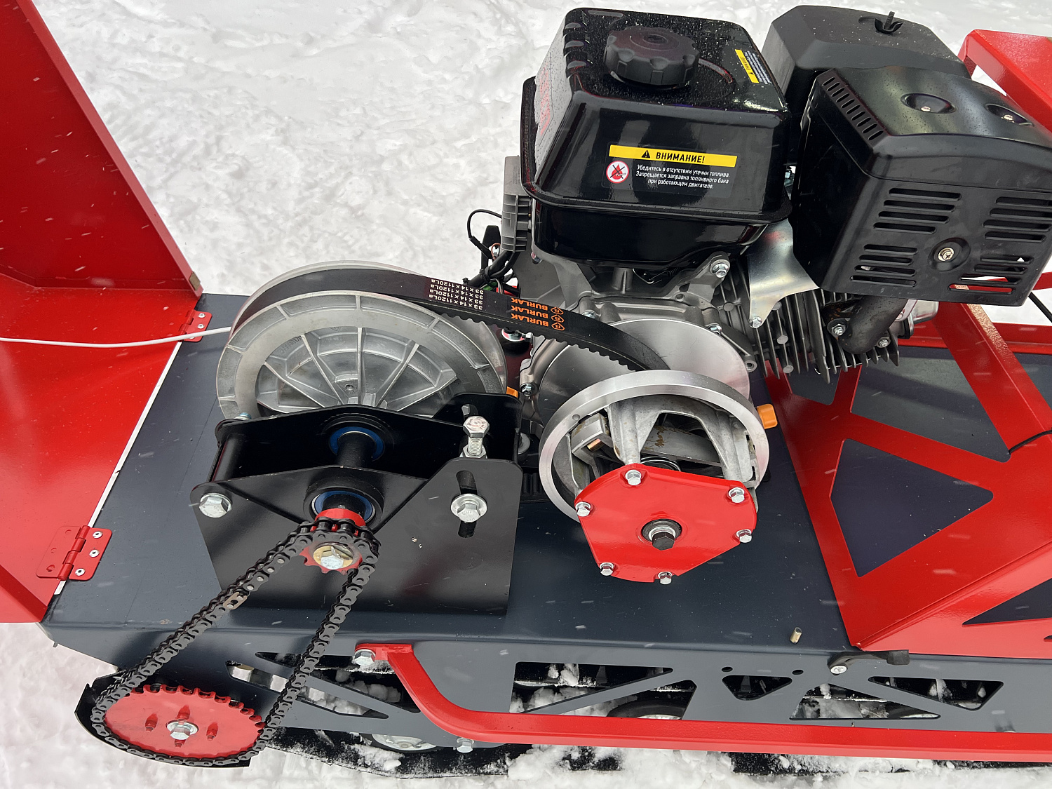 Мотобуксировщик EX-MOTO SNOWDOG S500 15л.с в Балашихе