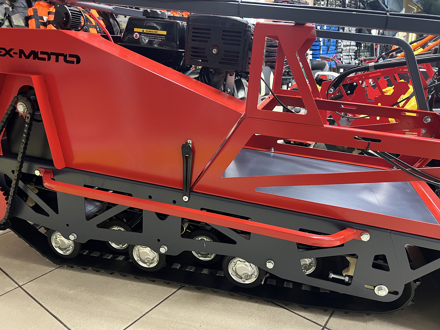 Мотобуксировщик EX-MOTO SNOWDOG S500 15л.с в Балашихе