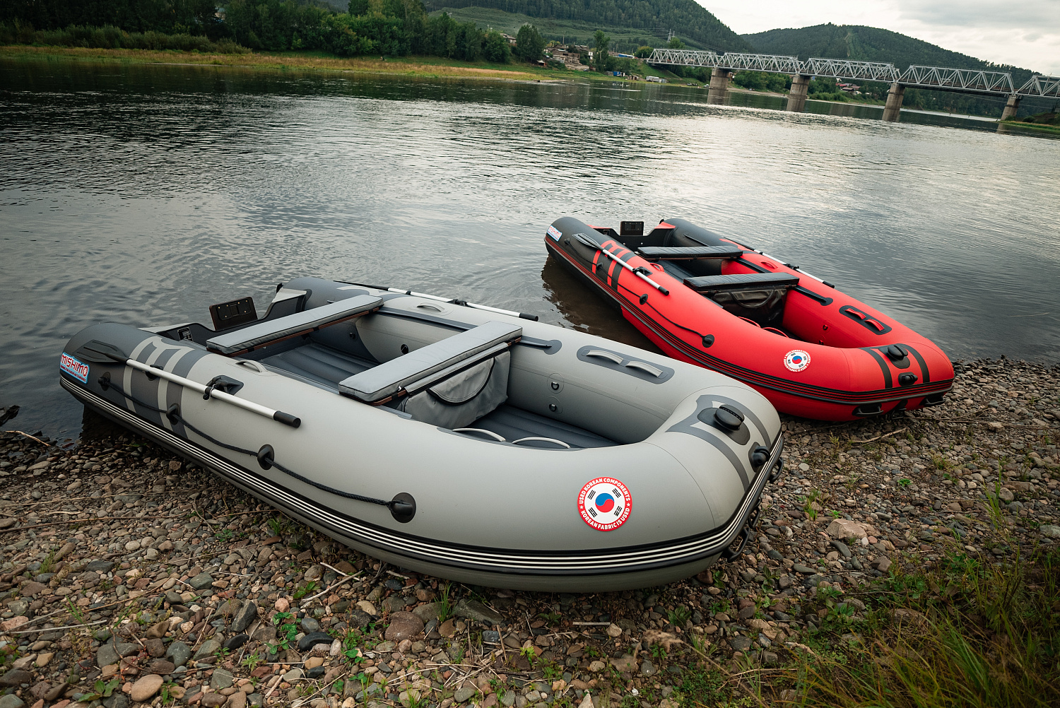 Лодка MISHIMO RIVER JET 390 под водомет в Балашихе