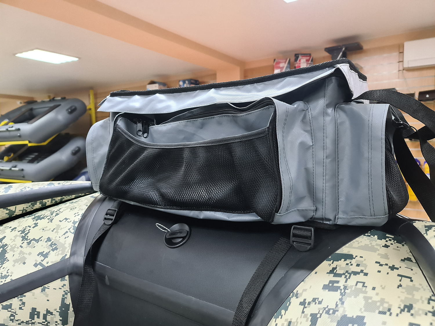 СУМКА ЛЮКС НА БАЛЛОН ДЛЯ ЛОДОК ПВХ 50Х25Х25 СМ в Балашихе